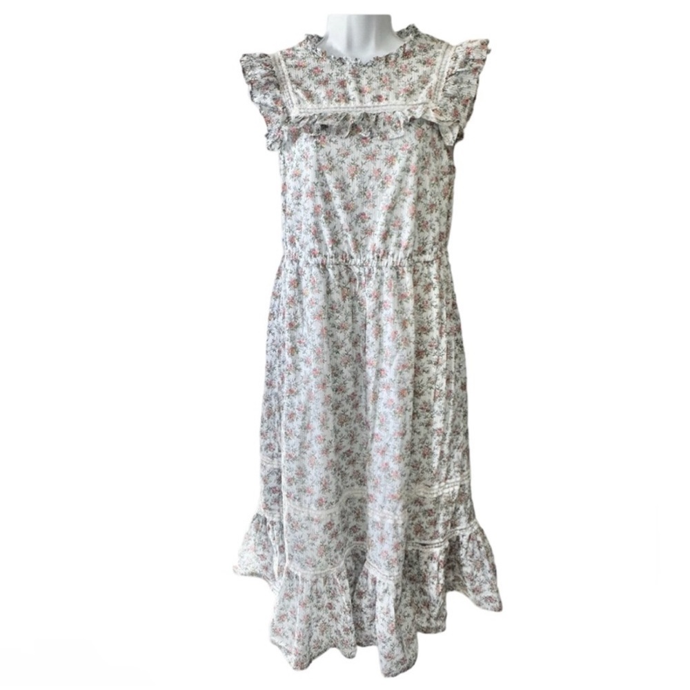 J Crew X liberty fabric dress